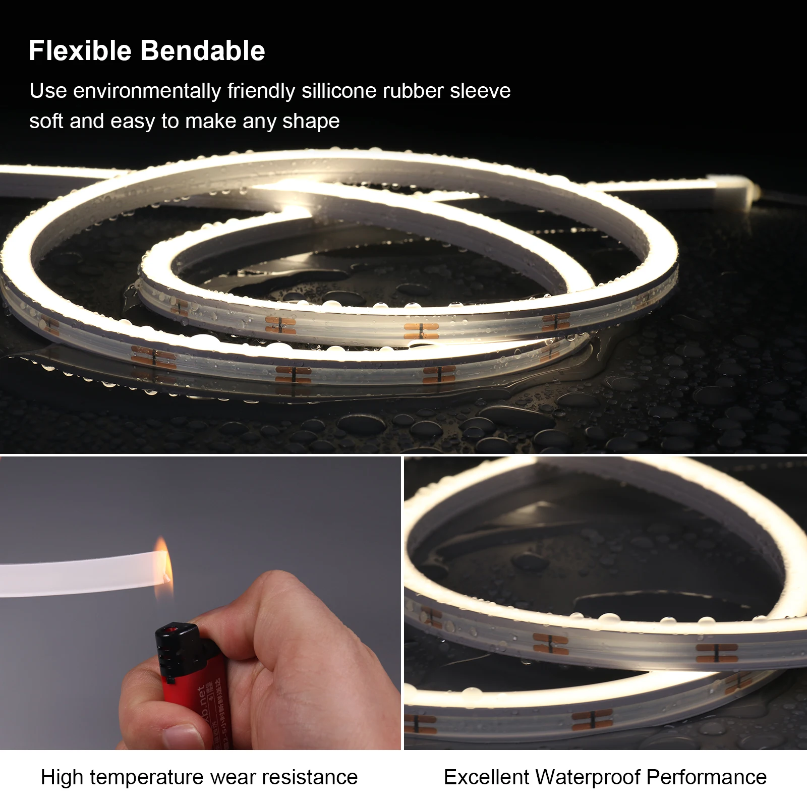 Surmountor N1615D-SIDE Neon Flex Rgb Pixel Luces Rope Landscape Lighting Led Neon Lights For Wall Lamp Landscape Light