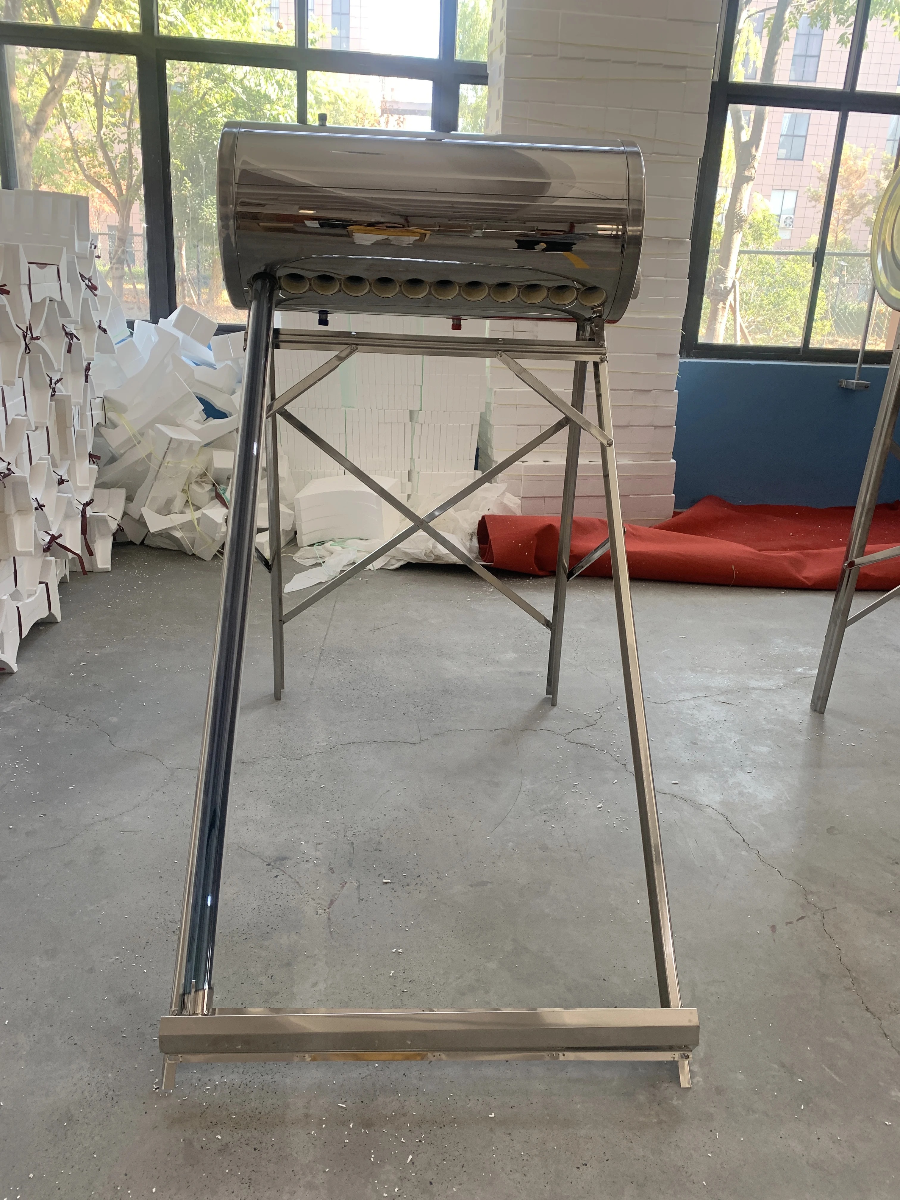 Wholesale 50L- 500L All Stainless Steel Solar Hot Water Heating System Price High Efficiency Low Pressure Direct