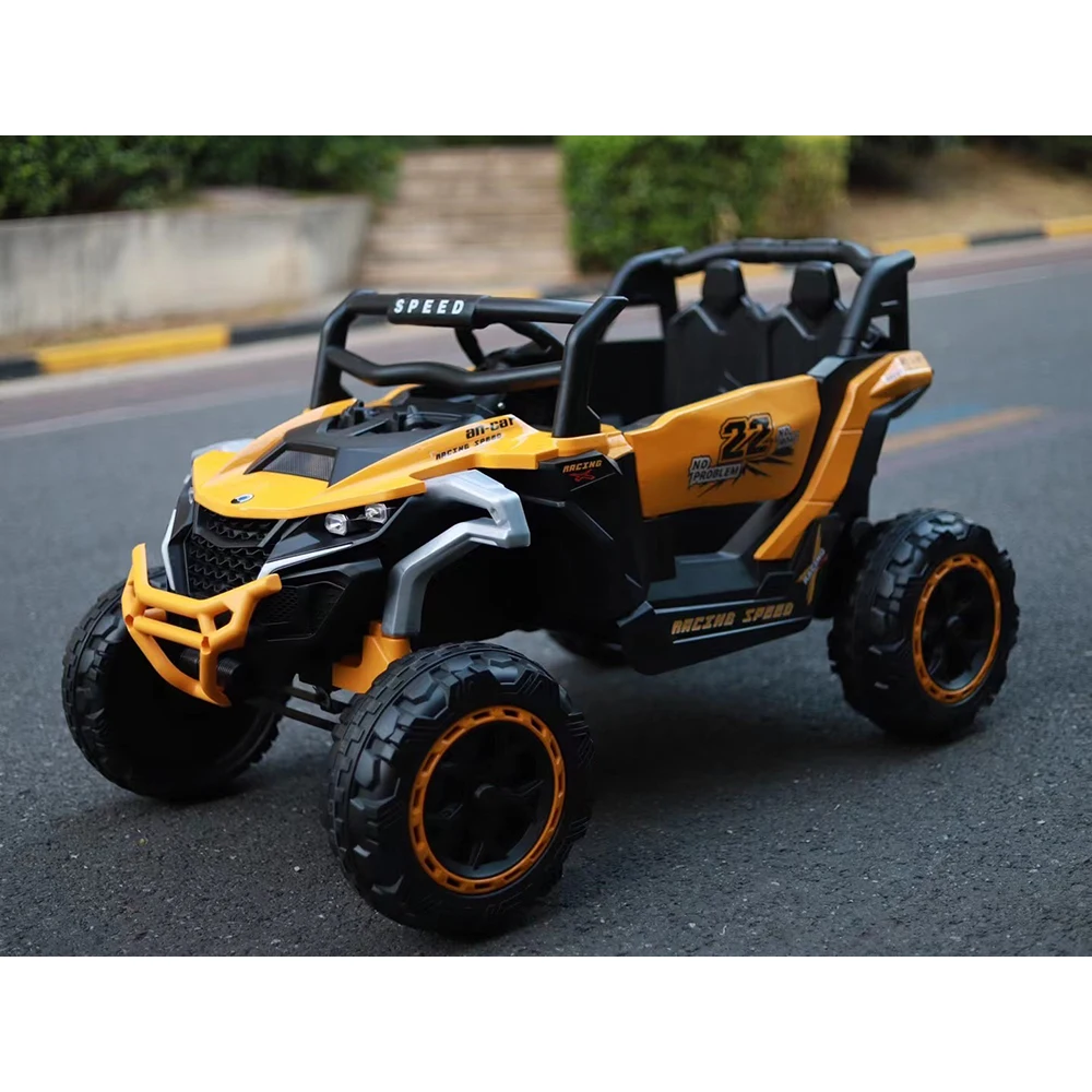 Factory Wholesale Kids Ride On Car Powered Motor Off-road Electric Big Toy Car For Children to Drive With LED Light Music Player