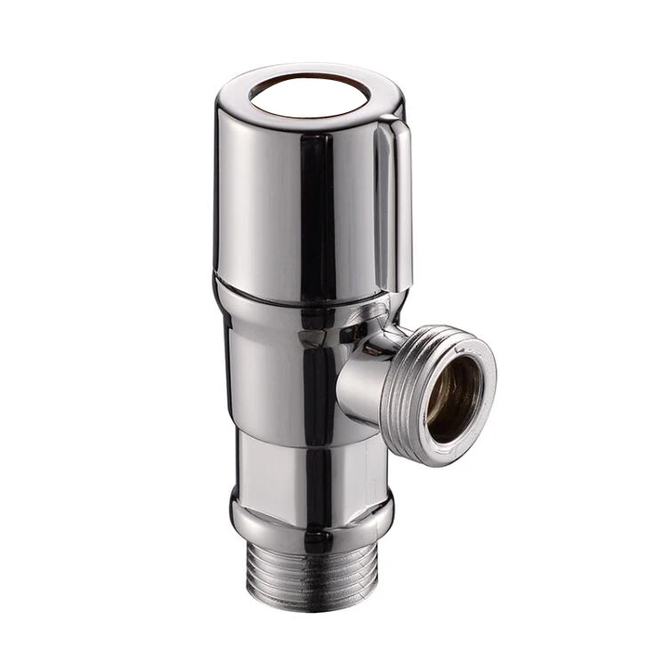 ABS Chrome Toilet Angle Valve Plastic Angle Stop Valve