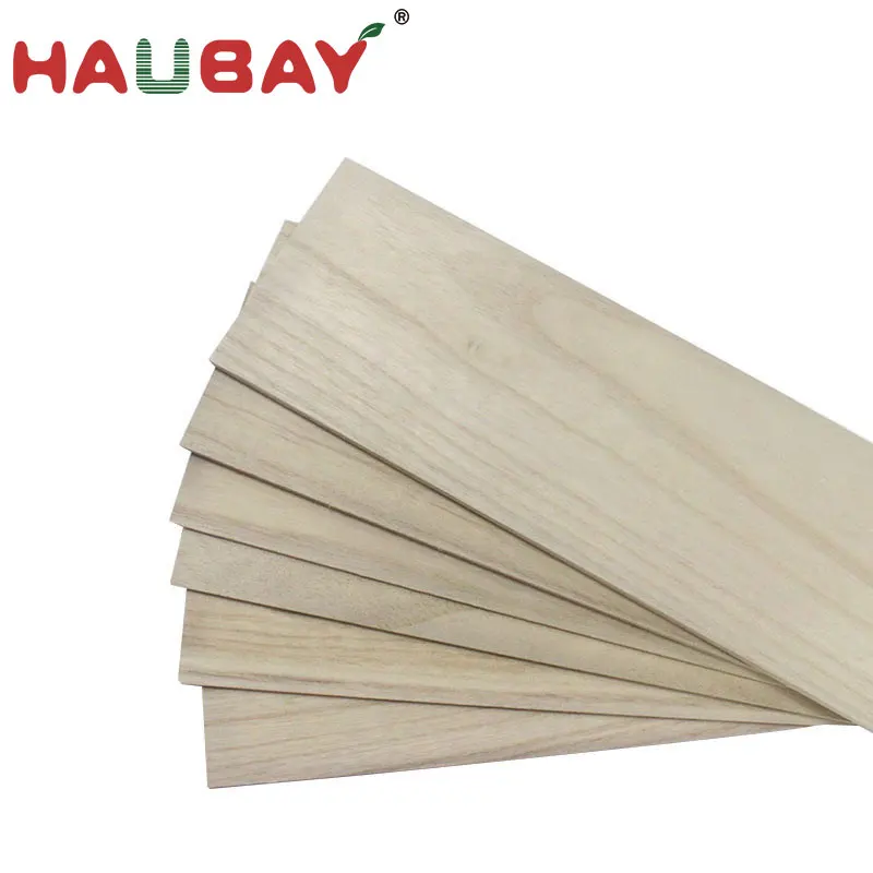 Дешевая твердая древесина толщиной 6 мм, лист древесины павловнии для рукоделия