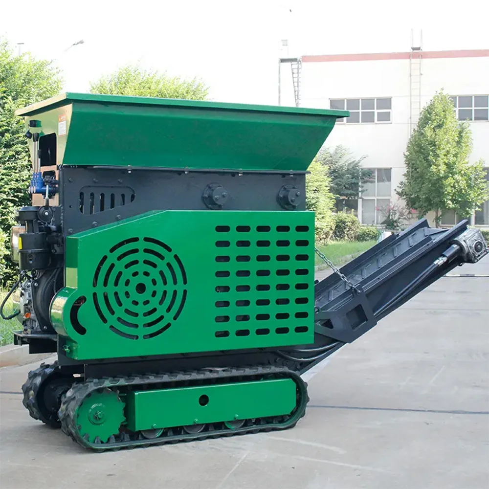 Cheap Mini Stone Mobile Jaw Crusher With Belt Conveyor Primary Stone Crusher Machine