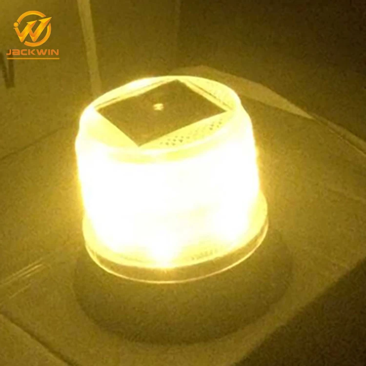 High Brightness Solar Powered Warning Light for Airport/Crane/Tower