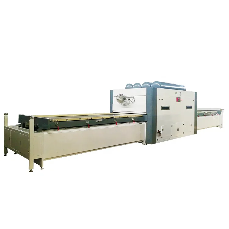 CNC Double Station Automation Vacuum Membrane Press Machine for MDF Wooden Doors Cabinet with High Glossly Pvc