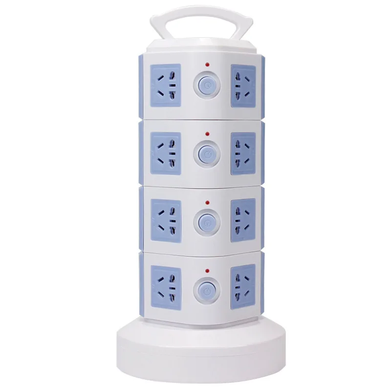 
High quality safety surge protector UK electrical 4th floor with USB socket office power charging strip Household tower socket 