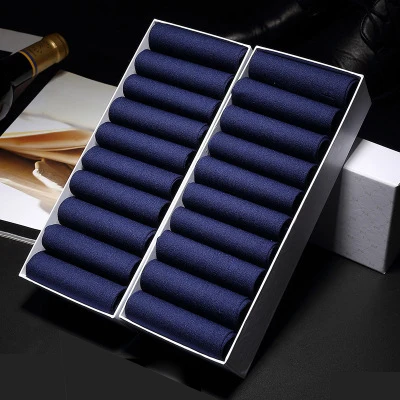 Мужские бамбуковые носки YUELI, деловые носки, весенние и летние модели, носки-трубы