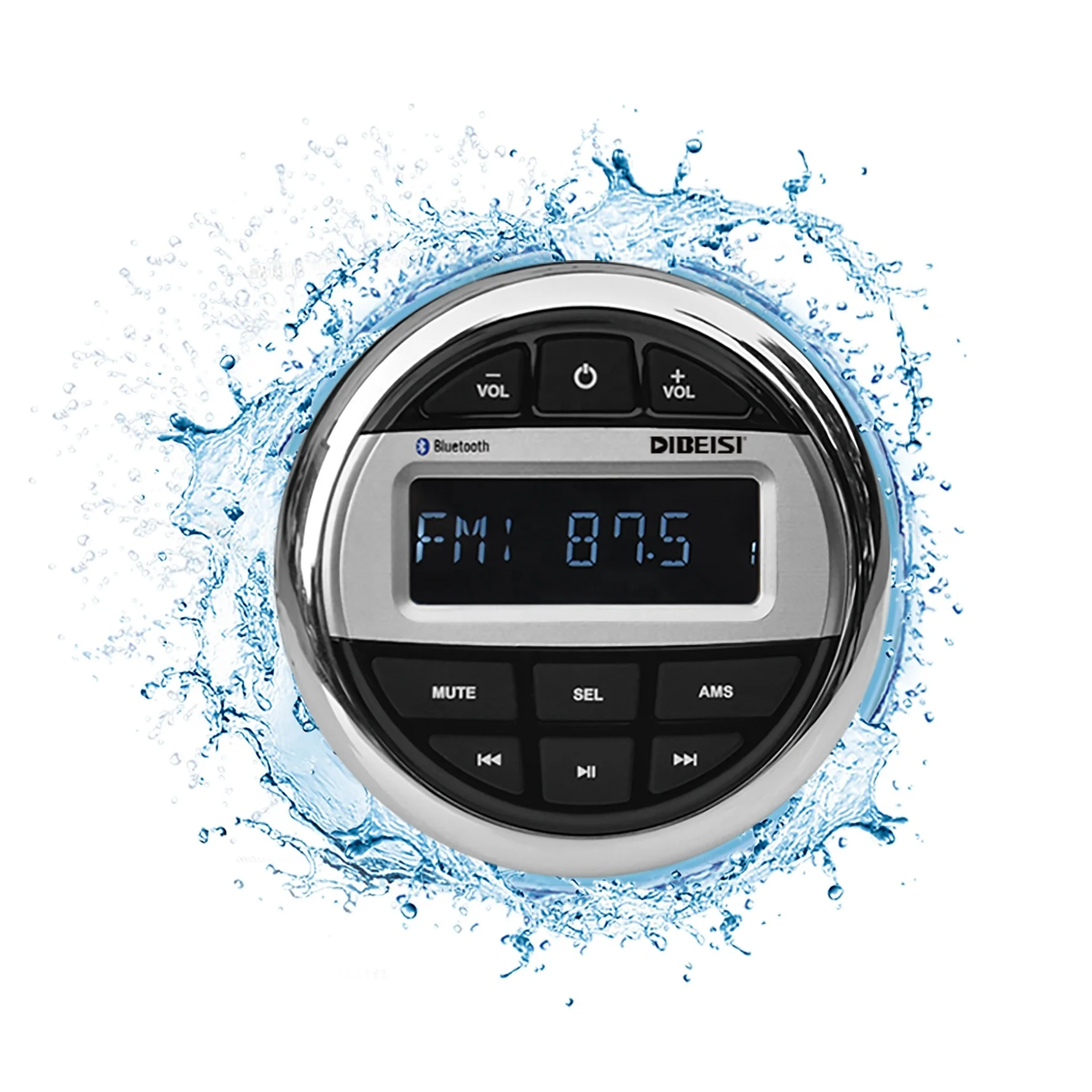  Розничная продажа Водонепроницаемый морской Bluetooth стерео радиоприемник для лодки цифровой медиа аудио FM AM mp3-плеер USB ATV UTV спа мотоцикла