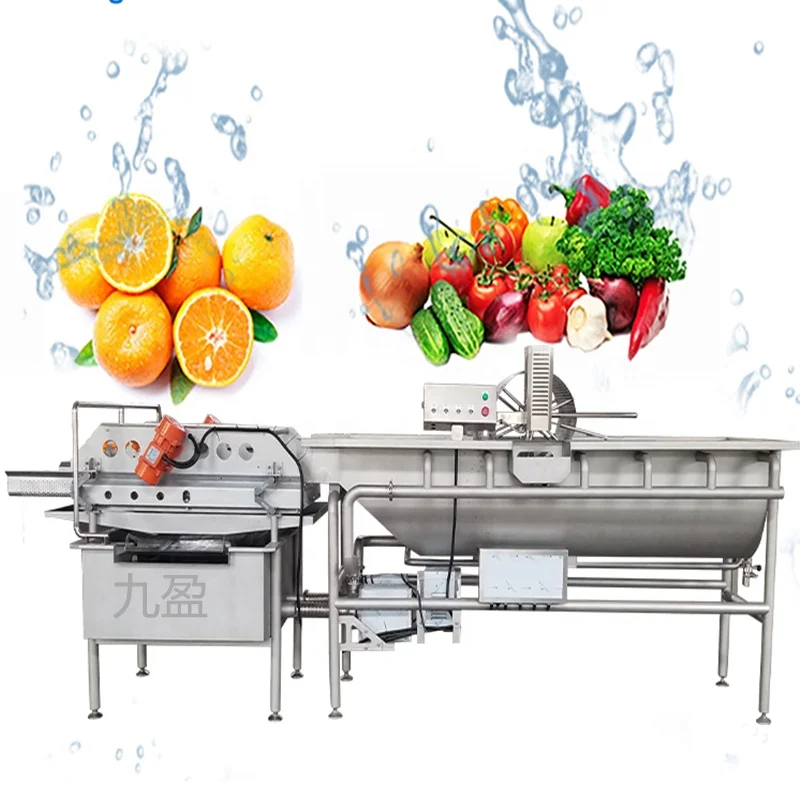 Hot sale industrial ozone fruit and vegetable washer for commercial use
