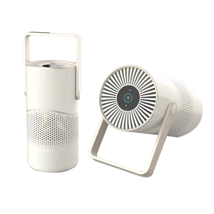 Белый очиститель воздуха, очиститель воздуха для автомобиля, освежитель воздуха, анион, озоновый ионизатор, Автомобильный увлажнитель, очиститель воздуха, маленький портативный