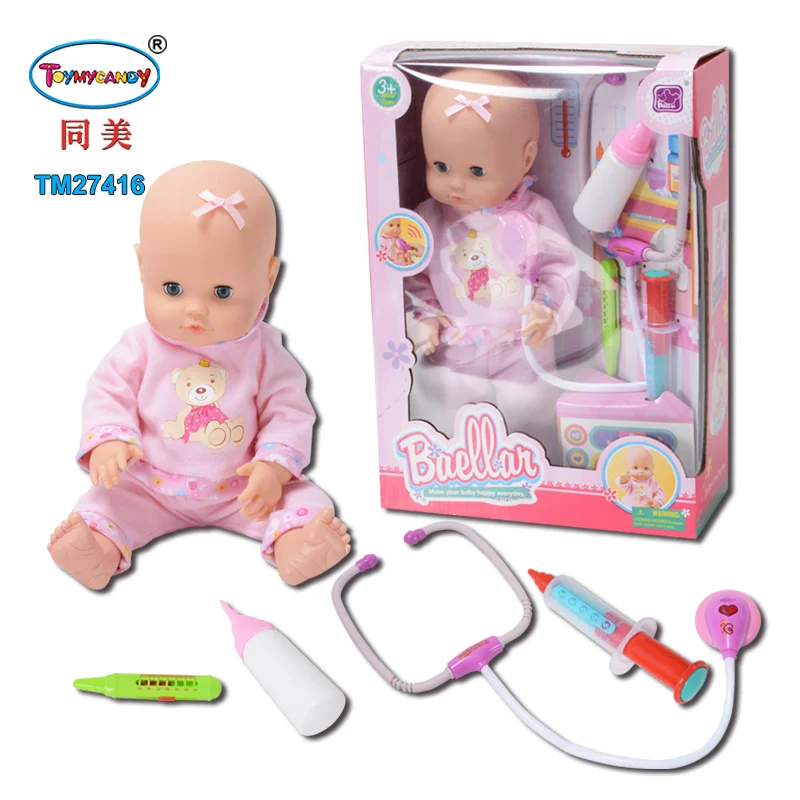 Hot new products for 2020 shantou chenghai medical doll lovely baby toys fashion doll soft rubber toys for kids