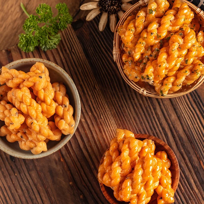 Китайская традиционная вкусная Хрустящая Жареная закуска для партии импортная еда китайская специальная 220 г