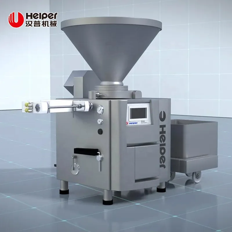 industrial sausage stuffer linker automatic sausage and ham stuffer vacuum sausage stuffer ZKG6500
