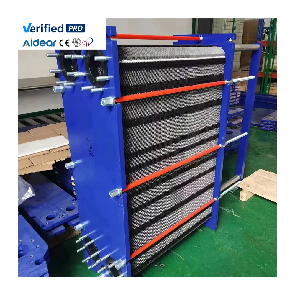 Aidear Wholesale Price refrigeration heat exchange p gasket plate heat exchanger with pump