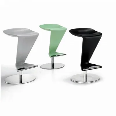 Fiberglass with Steel Base Height modern Kitchen Ultra Bar Stools