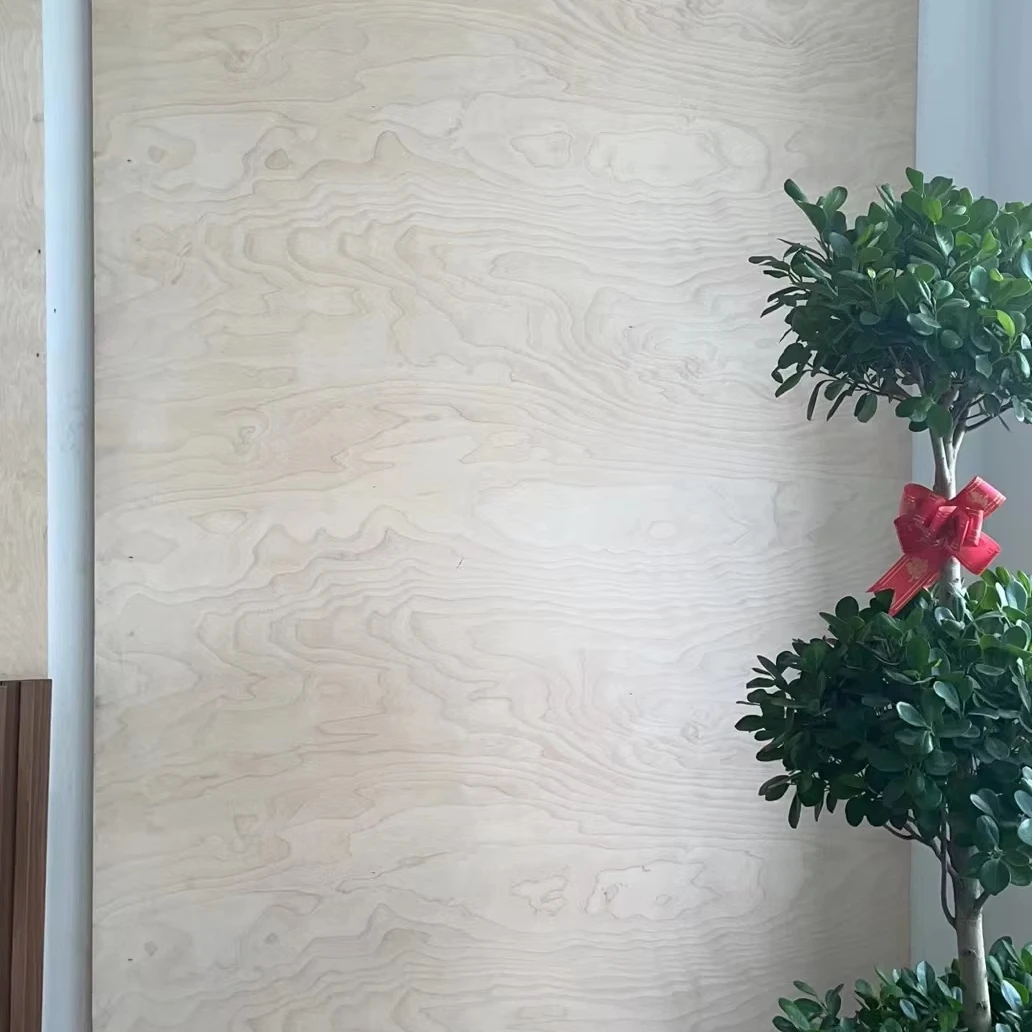Smooth Touch Baltic Birch Plywood Sheet 18mm Melamine Clearply Film Faced for Modern Furniture Use