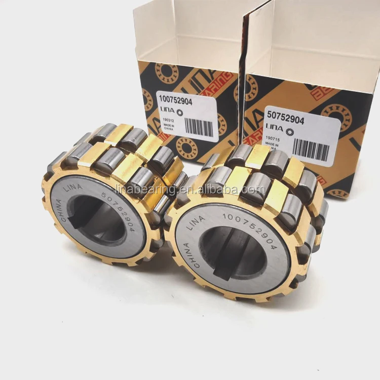 overall eccentric roller bearing 624GXX Cylindrical Roller Bearing 624 GXX brass cage 105*198*46 mm