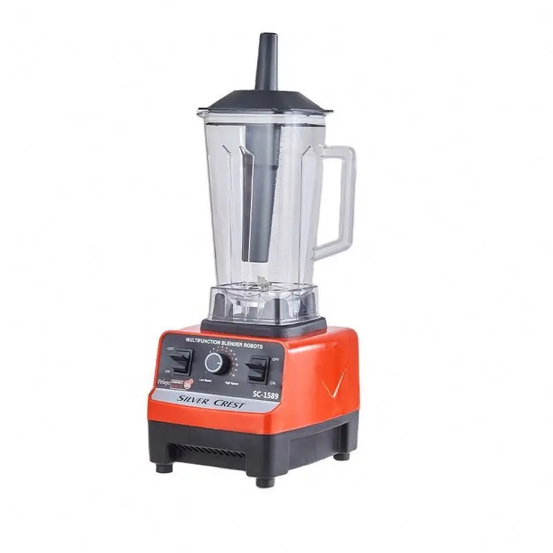 1500w jar 2l mixer appliances smoothie plastic table kitchen grinder milkshake machine high speed, blender/