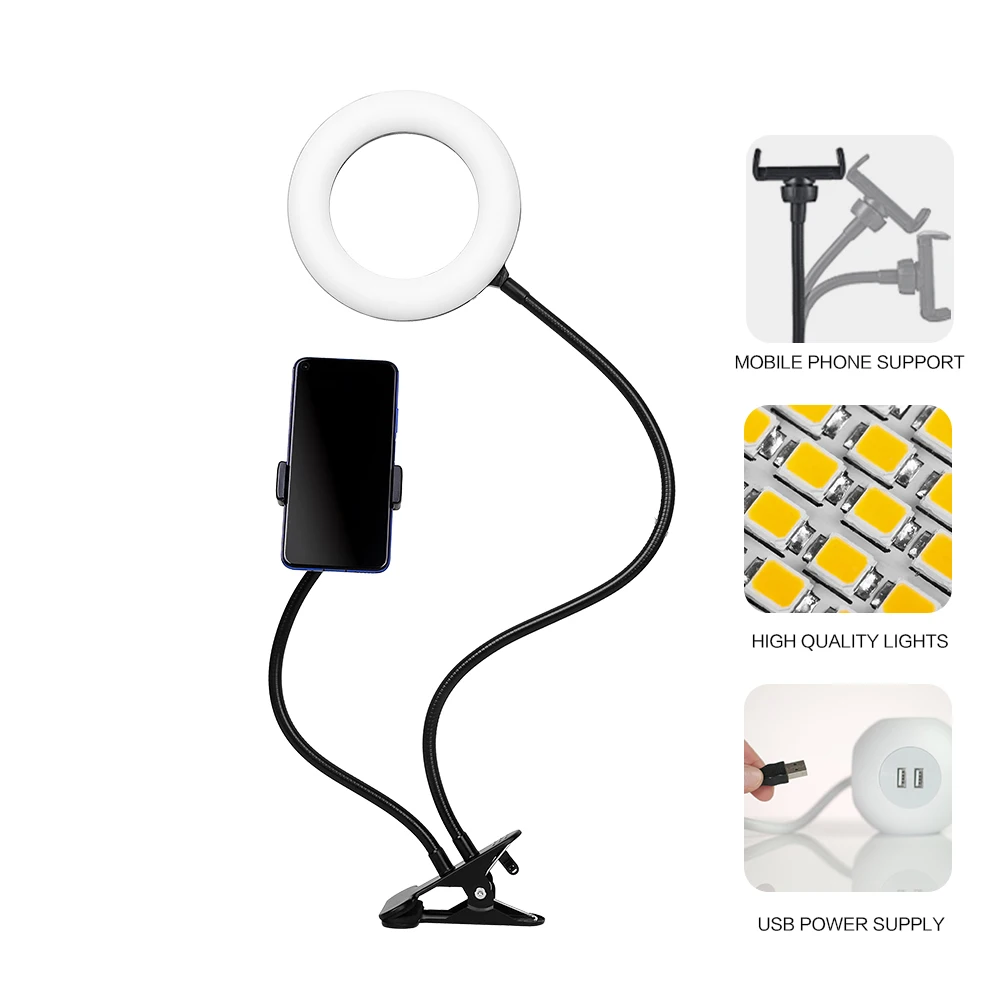 Hot Sale 6 Inch 11w Multi Color Ring Light With Remote Arch Floor Lamp Led For Youtube Video Live Stream