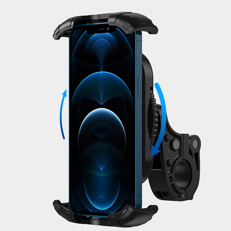 Оптовая продажа с фабрики 360 Регулируемая подставка для мобильного телефона на велосипед мотоцикл