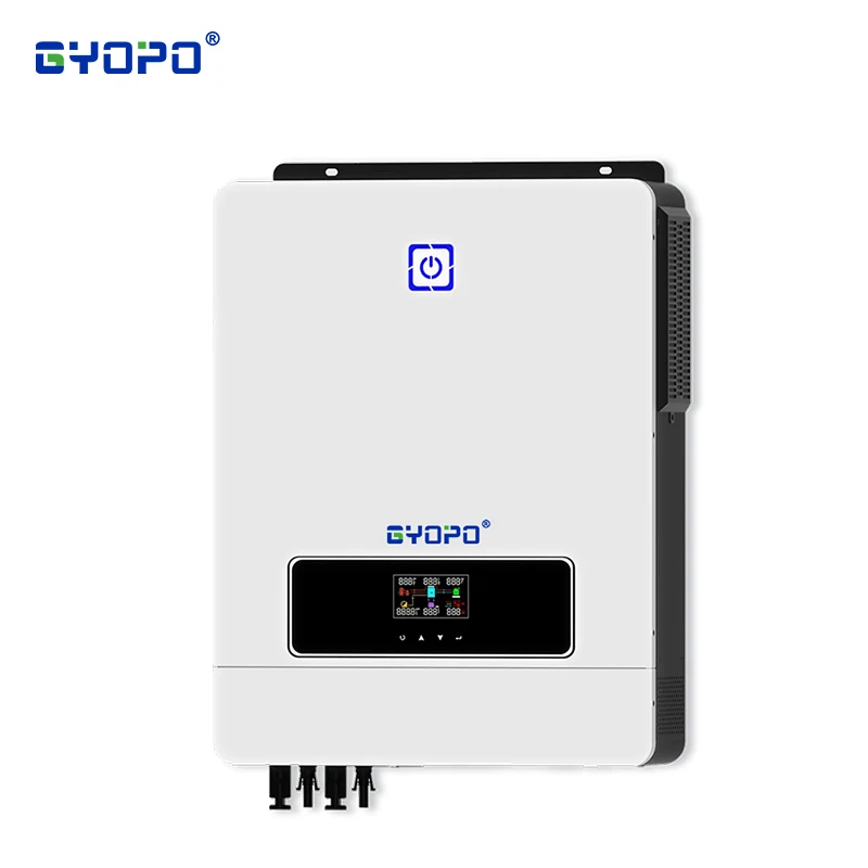 Gyopo 8.2KW Pure Sine Solar Power Inverter Hybrid Solar Inverter for Home use