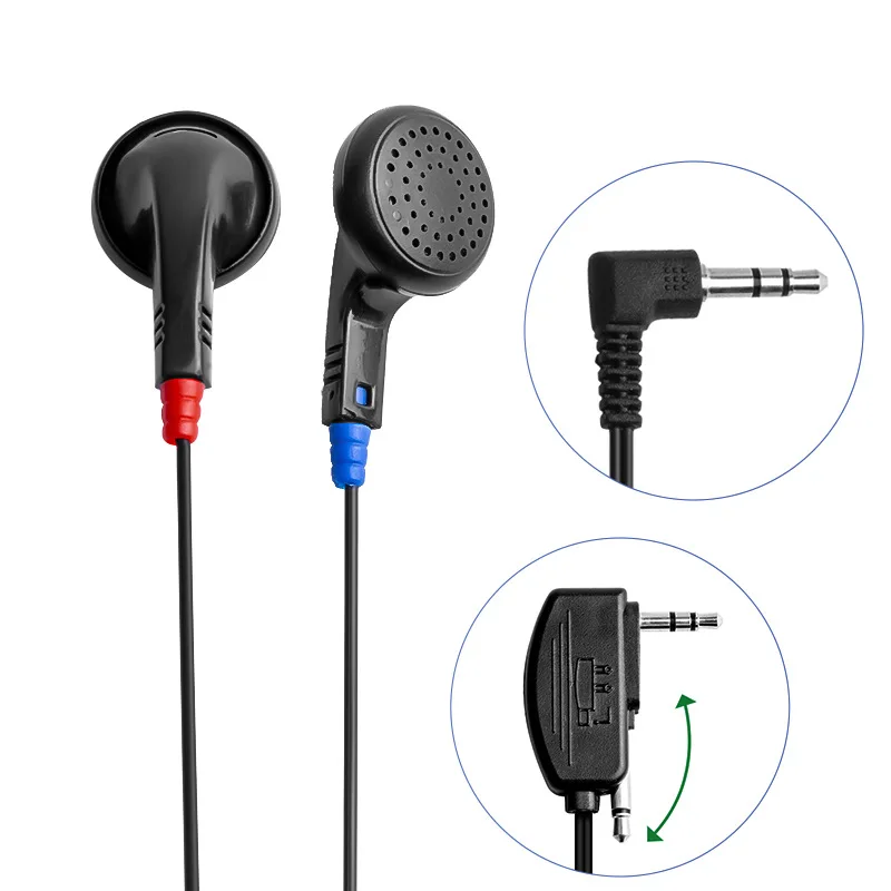 Airplane earphones airline earphone with exchange plug cheap earphones for airplane