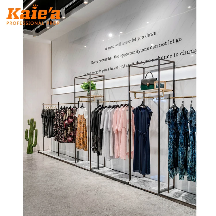 Modern Showcases Display Booth Exhibition Clothing Cutting-edge Display Concepts Retail Clothes Rack Wall Display Racks Clothing