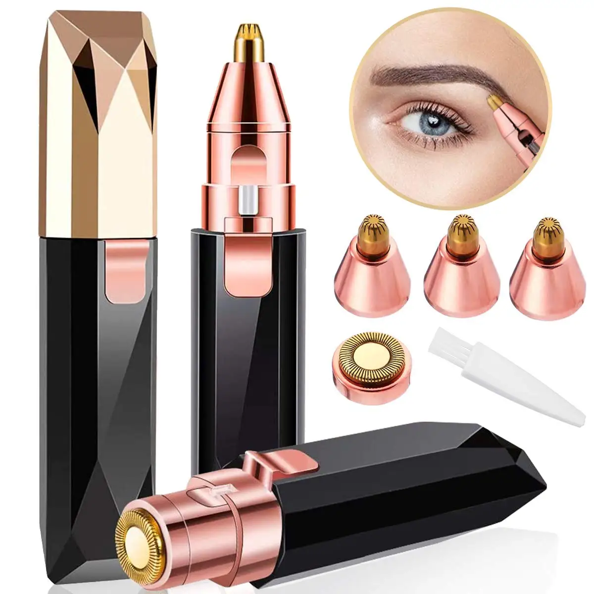 Newest  Pen Hair Remover Roller Waterproof Electric Shaver Set Whole Body Hair Hair Shaver Machine