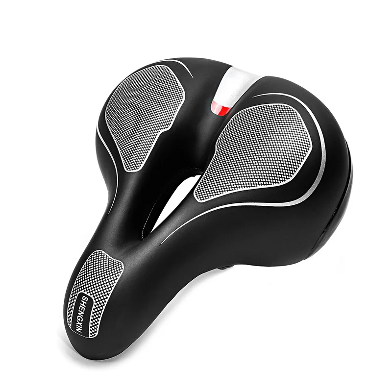 Mountain bike comfortable saddle, bicycle riding seat cushion, sturdy and reliable bicycle accessories