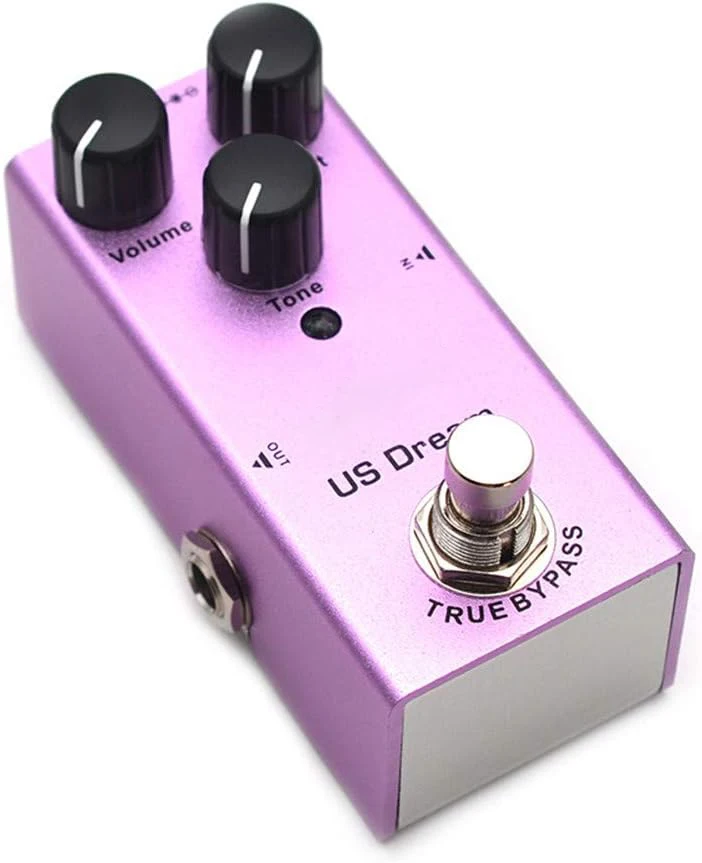 Mini Single Type DC 9V with True Bypass Switch for Multi Electric Guitar Kit US Dream Guitar Effects Pedal