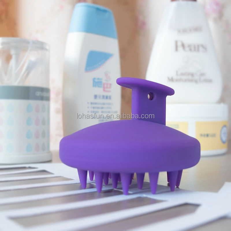 2022  Scalp Care Hair Brush Scalp Care Hair Brush Soft Silicone Scalp Massager