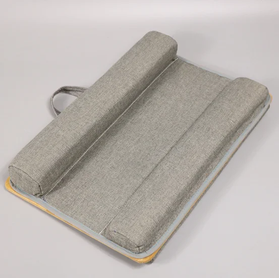 Lap Laptop Desk - Portable Lap Desk with Pillow Cushion, Fits up to 15.6 inch Laptop, with Anti-Slip Strip & Storage Function