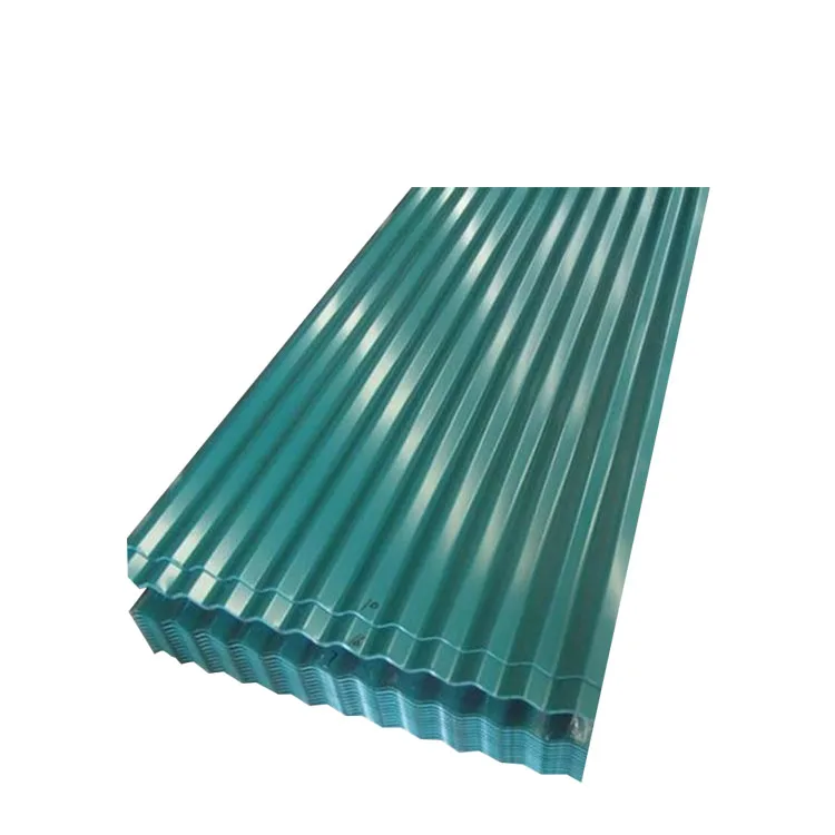 China 0.5 Mm Thick Long Span Color Coated Corrugated Roofing Sheet 0.55mm Corrugate Sheet  Roof Roof Corrugated Board