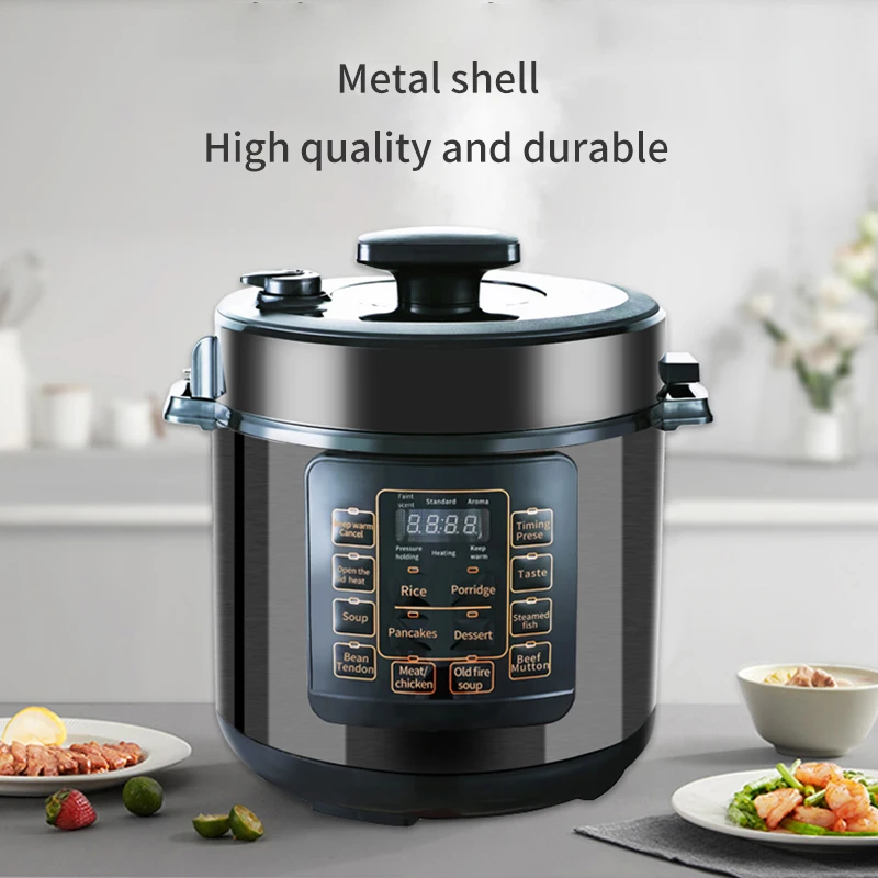 Y707-2 New Design 6L Rice Cooker Electric Multi Smart Cooker Wholesale Large Multicooker Electric Pressure Cooker