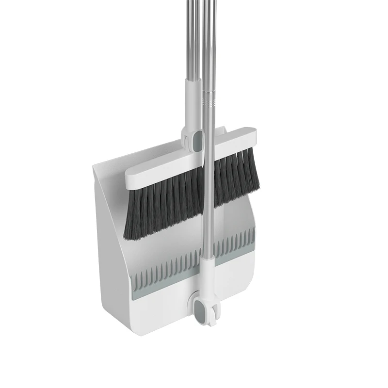 Hot Selling Cleaning Supplies Foldable Broom and Dustpan Set Plastic Brooms & Dustpans