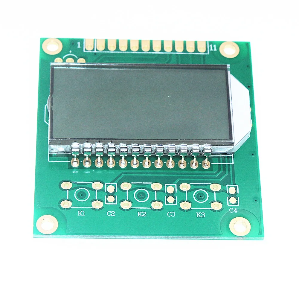 
CUSTOM 7 SEGMENT SIZE LCD DISPLAY SCREEN MODULE 