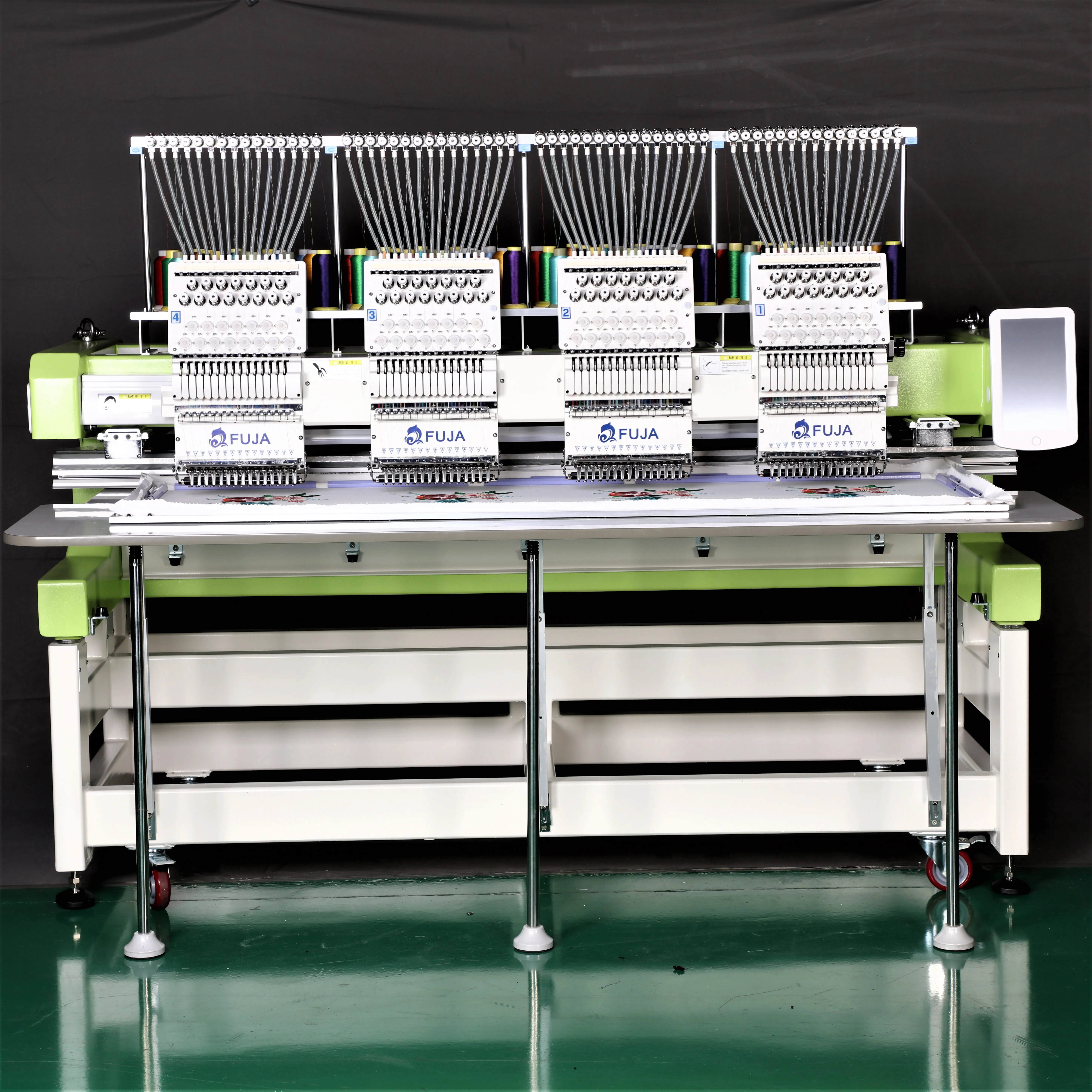 High quality similar tajima 4heads industrial embroidery machine for sale