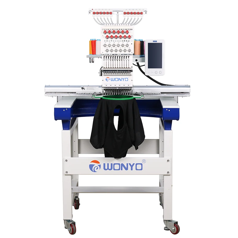 High Quality Logo Embroidery Machine Embroidery Machine Computer 9 12 15 Needles 1 Head Embroidery Machine For Sale