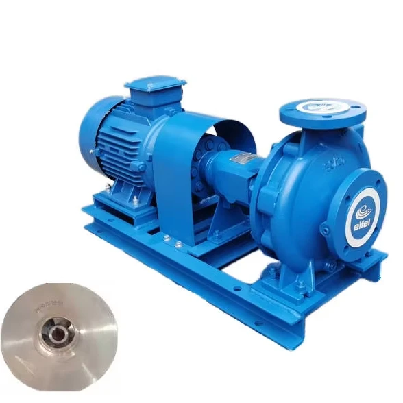 EKD DIN24255/EN733 Standard Electric Single-Stage End Suction Pump Unit Reduce Energy Consumption with 200mm Impeller  MEI>0.4