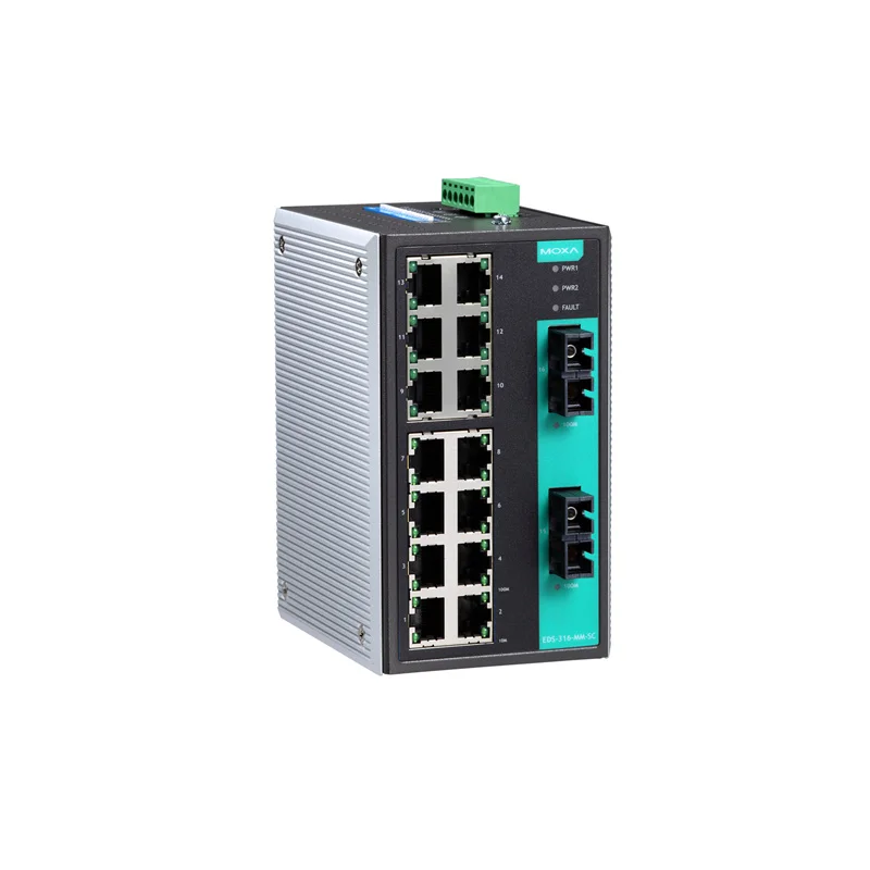 Свяжитесь со мной для получения скидки! Новый мокса EDS-316 коммутатор Ethernet-коммутатор с 16 10/100BaseT (Д х Ш