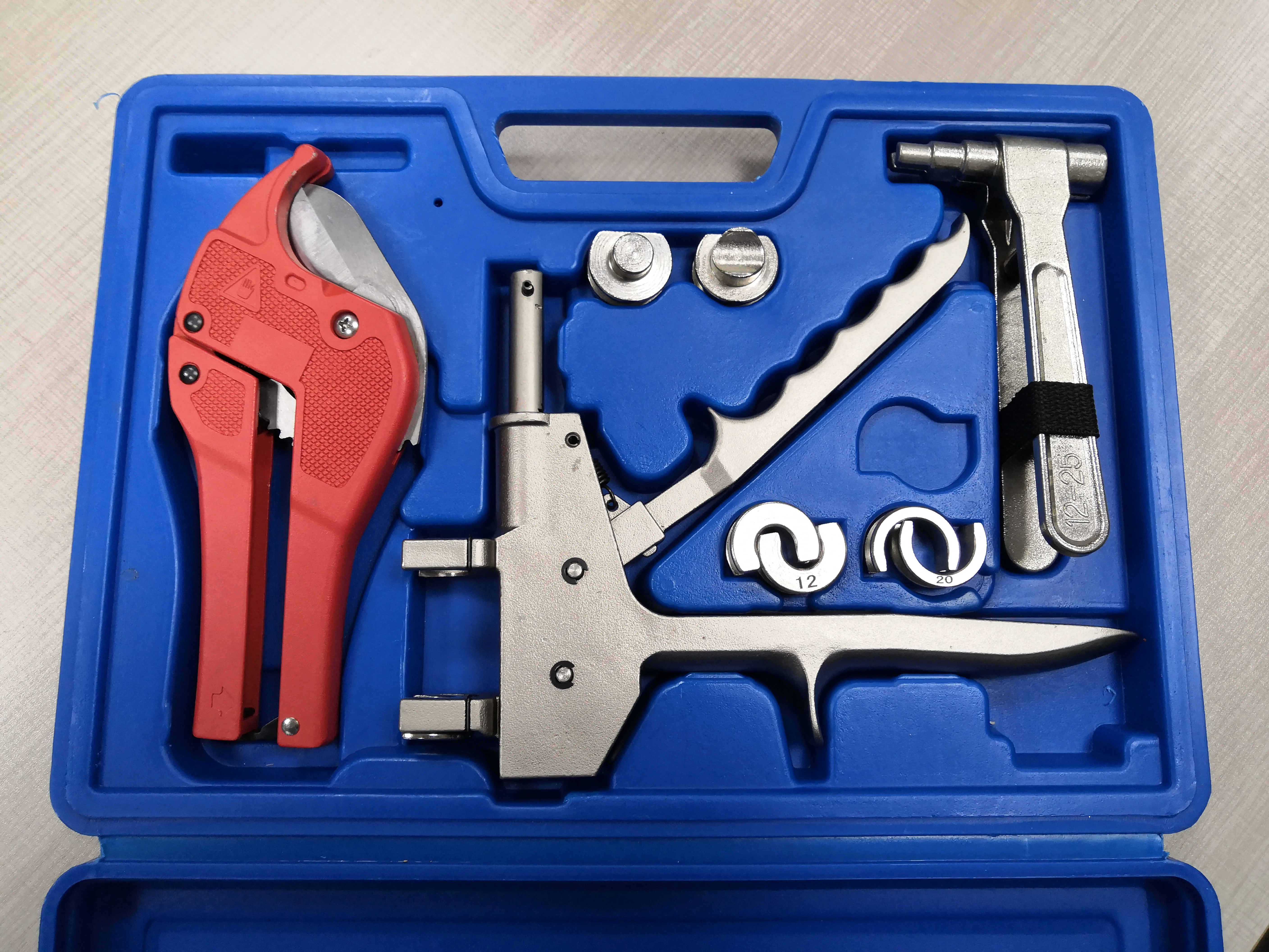 TUBOMART Plumbing installation tools cutter expander kits set for Pex pipe water heating system tool all size