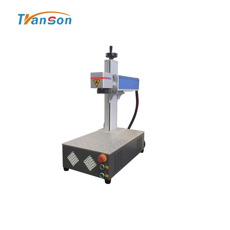 Portable mini laser marker 20W 30W 50W fiber laser marking machine Aluminum Steel Photo Text Fiber Laser Marker For Metal