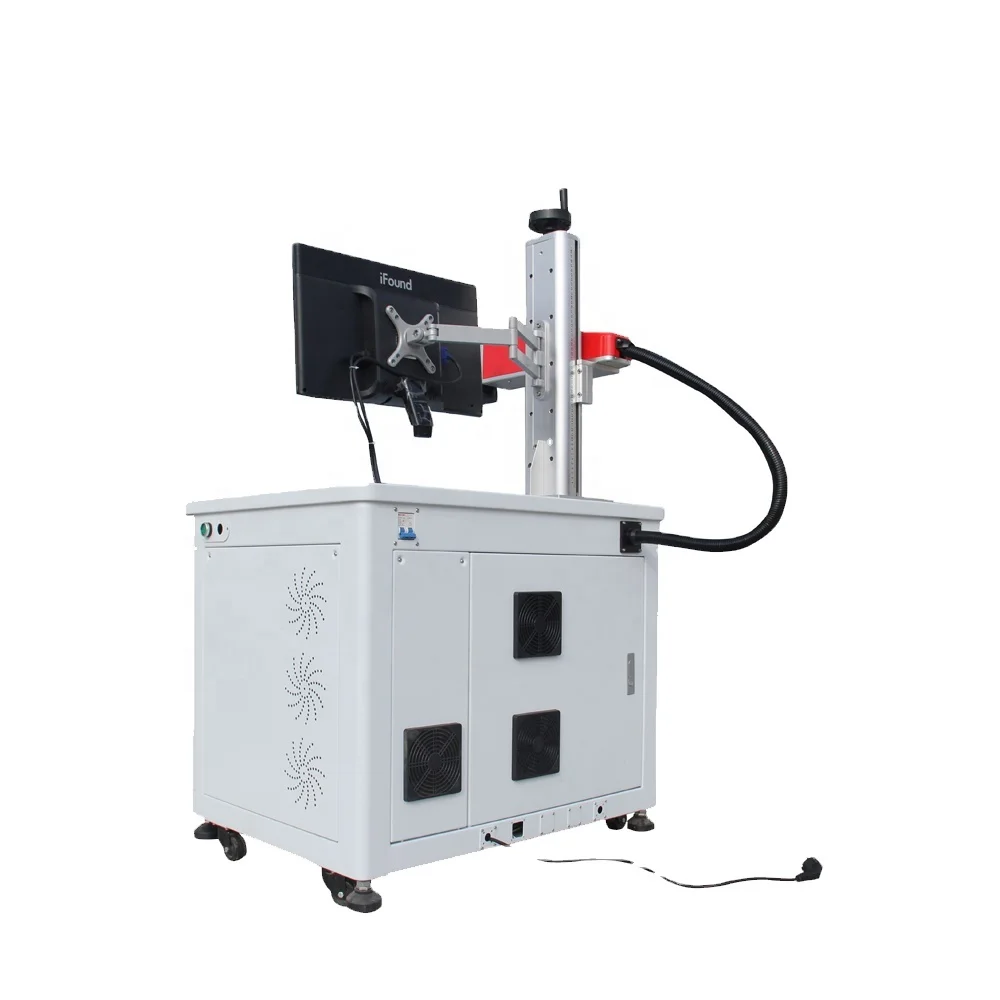 30w 50w 100w Metal recorder Laser engraver fiber laser marking machines for logo qrcode bar printing cutting price