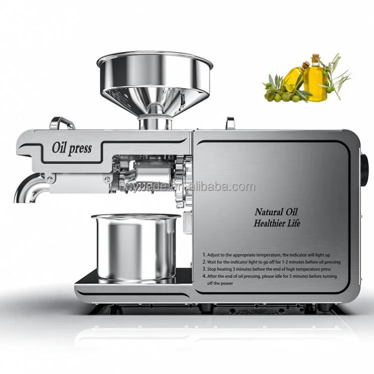 Hot Niger Seed Oil Press Machine Manual Safflower Oil Press Machine