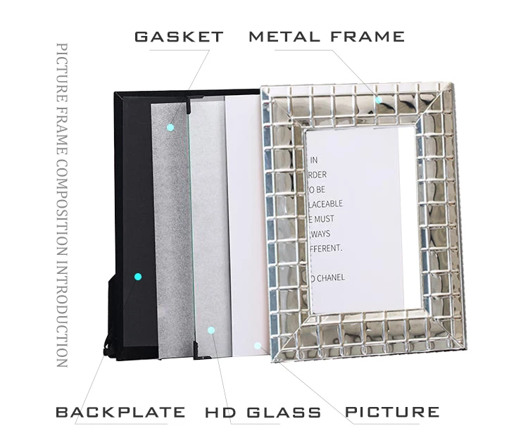 New design more size picture frames for home decoration picture frame