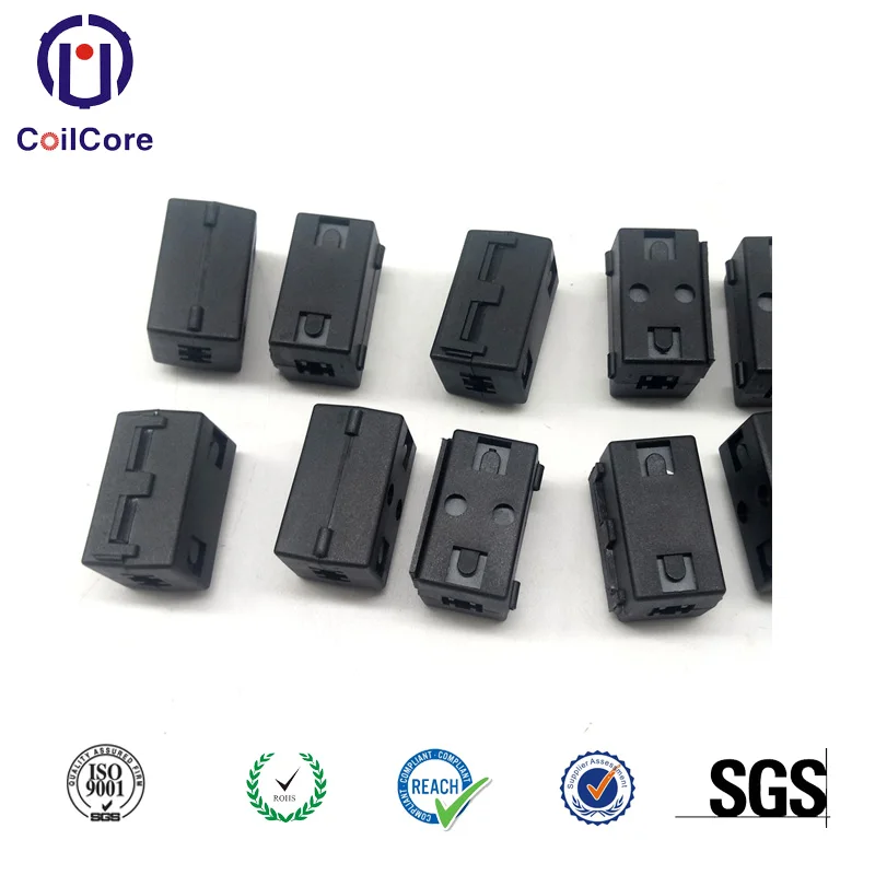 UF65 Dataline Noise Filter Hing Type Ferrite Clip Clamp Cable Magnetic Clip On Core