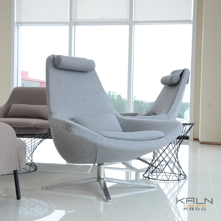 Office furniture coffee shop fabric sofa sets sectional leisure couch in waiting room living room comfortable single seater