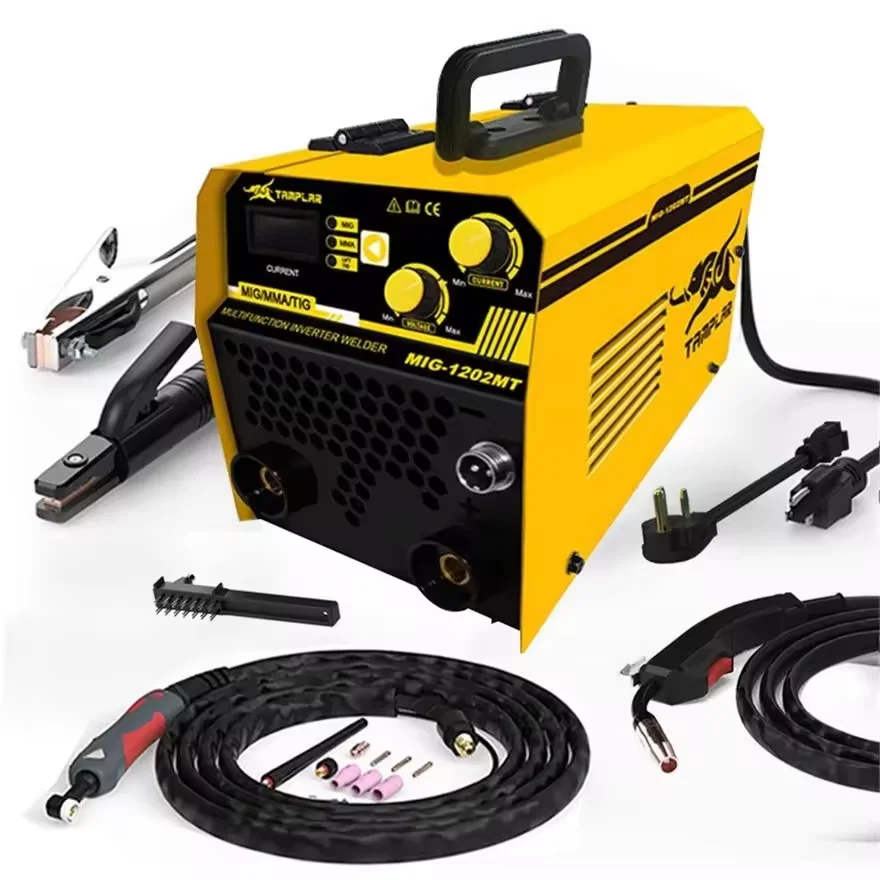 220V Mig Welding Machine With 220V Portable Gasless Weld No Gas Lift Tig Mma Function