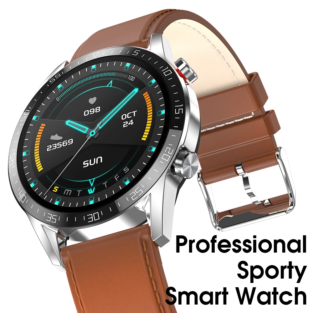 Luxury Blue tooth Smart Watch Speaker Call Heart Rate ECG Health Monitor Smartwatch