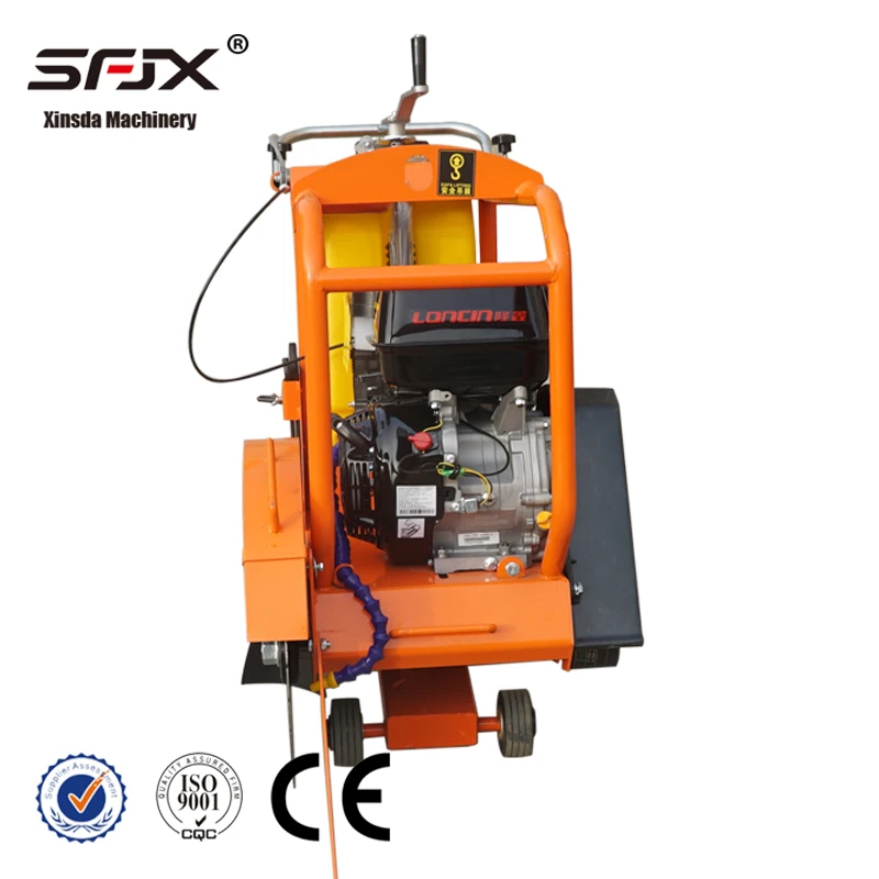Factory Outlet floor road saw Handheld Asphalt road cutting machine