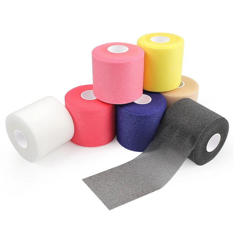 Custom Pre wrap Athletic tape sports PU Foam Under wrap bandage for Joints